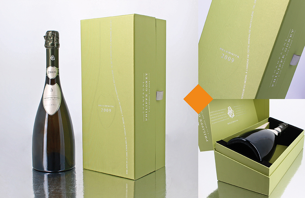 Design packaging - Création d'étiquette, habillage boîte & bouteille